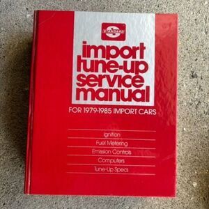 Standard Import Tune-Up Service Manual For 1979-1985 Import Cars